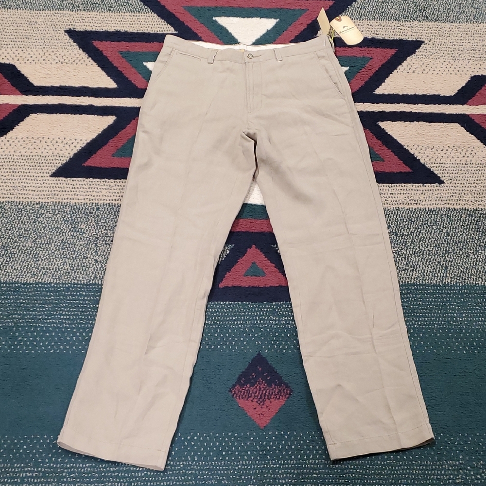 Men's Classic Straight Chino Pants - Light Beige